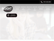 Tablet Screenshot of in-sightoptical.com